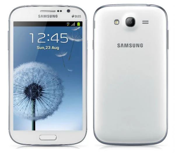 samsung galaxy grand duos dual sim android smartphone elegant white color