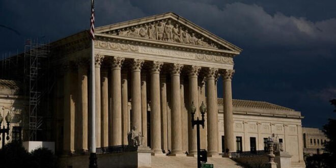 Supreme Court building in Washington
