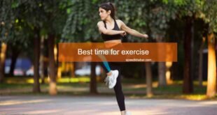 Best time for exercise