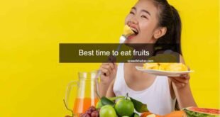 Best time to eat fruits
