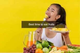 Best time to eat fruits