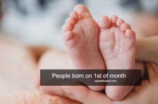 People born on 1st of month