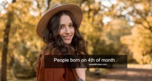 People born on 4th of month