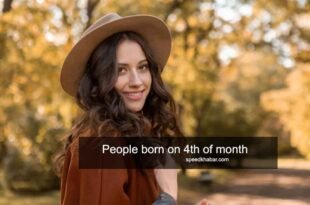 People born on 4th of month