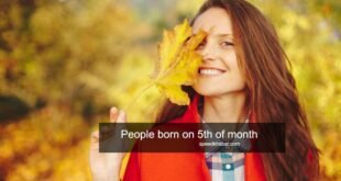 People born on 5th of month