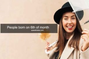 People born on 6th of month