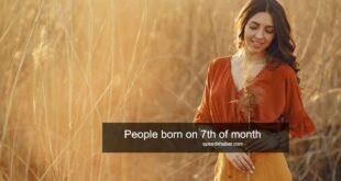 People born on 7th of month
