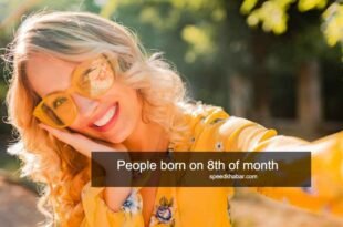 People born on 8th of month