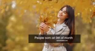 People born on 9th of month