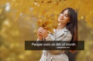 People born on 9th of month