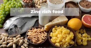 Zinc rich food
