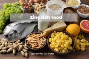 Zinc rich food