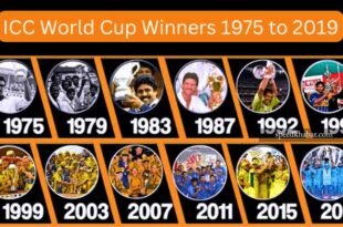 History of world cup ICC